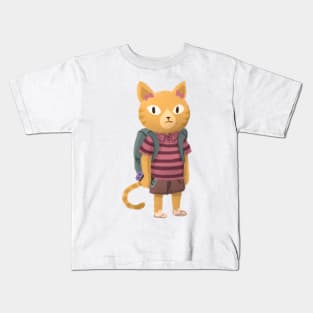 Confused cat Kids T-Shirt